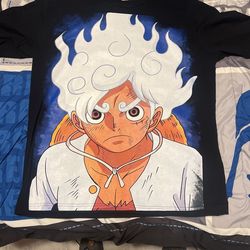 One Piece Luffy Gear 5 High Quality Printed Tee