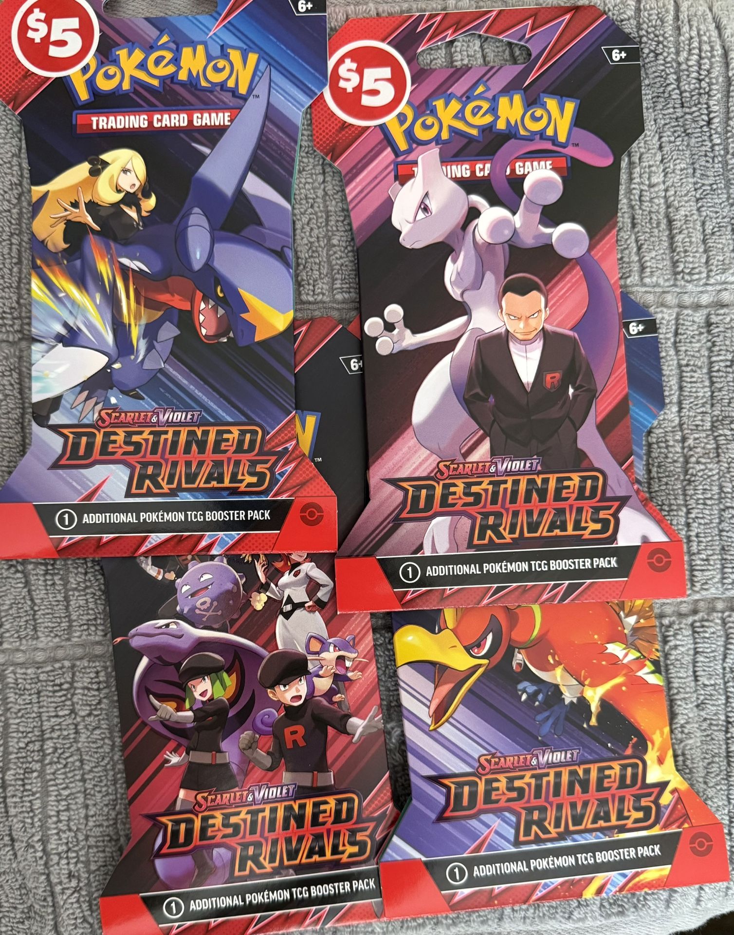 Pokémon Destined Rivals booster Pack Brand New Unopened
