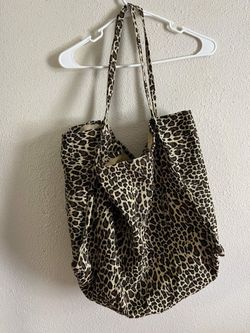 Leopard 🐆  Print Canvas Tote Bag
