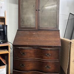 Colonial Revival Secretary Desk