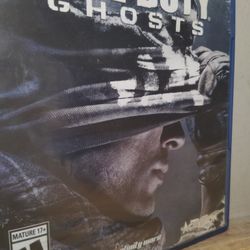 PS4 Call Of Duty GHOST 👻