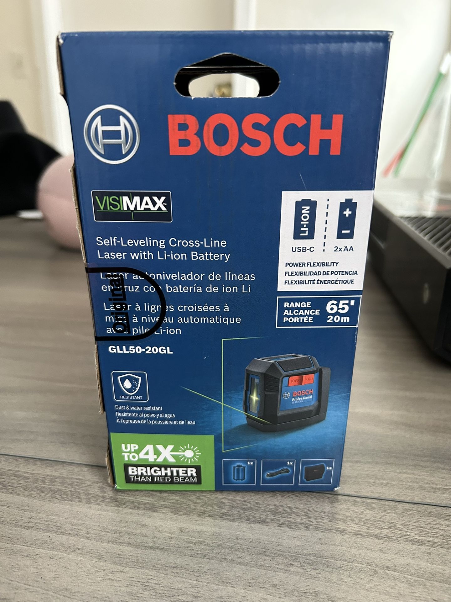 Bosch Self-leveling Cross line Laser