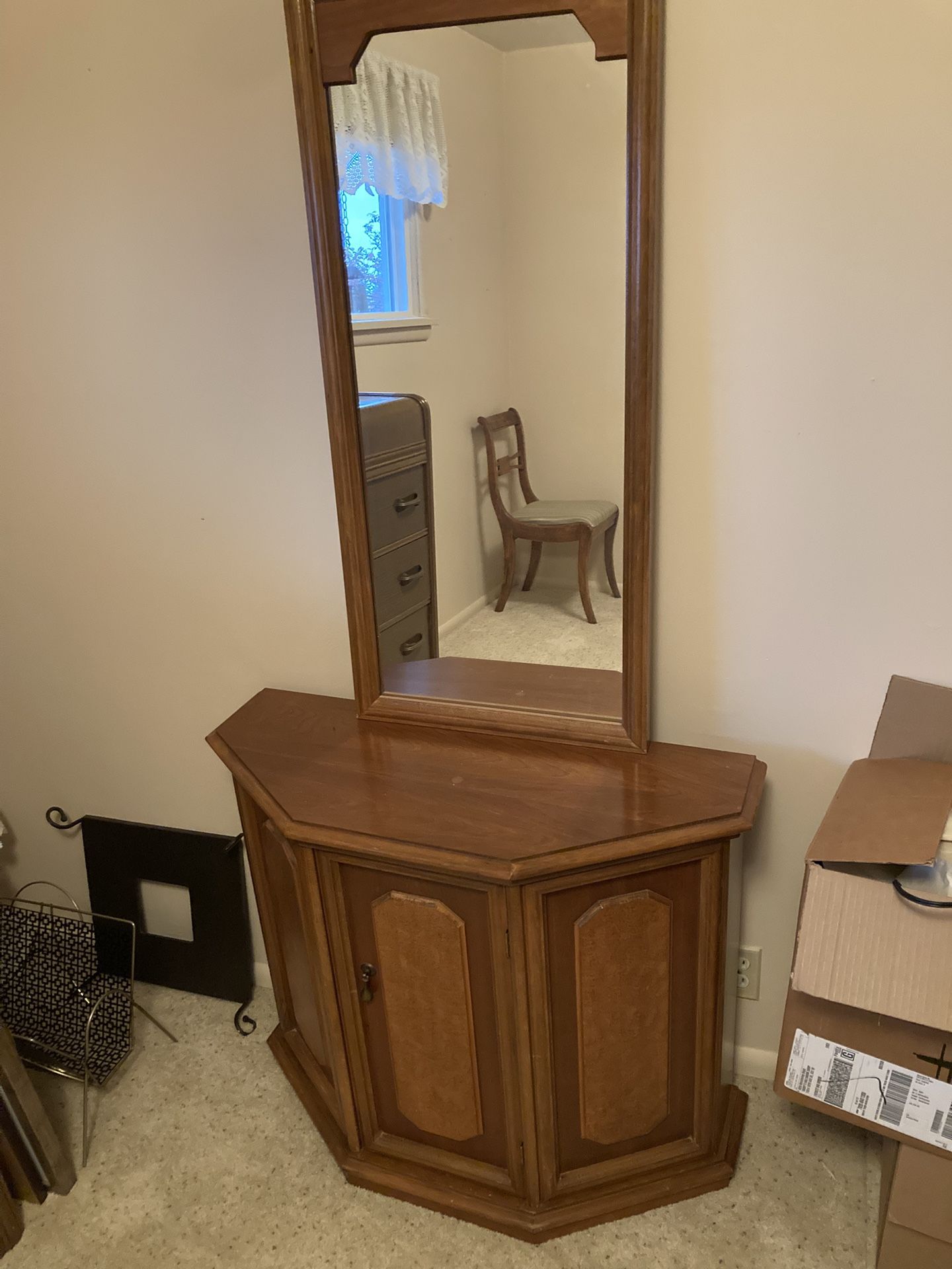 Dining Room Credenza w/ Mirror 