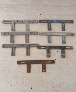 vw early license plate holder brackets