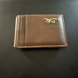 Brown Magnet Wallet 