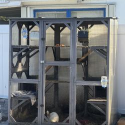 Catio Rabbit Hutch