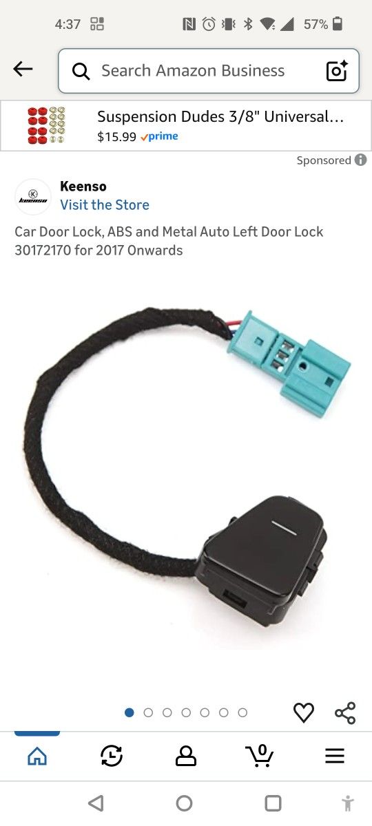 Car Door Lock Switch Abs