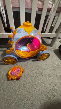 princess carriage with remote