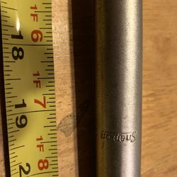 Older Snap On l112e head and l72h bar. 23 inches overall breaker bar. Like old new stock.