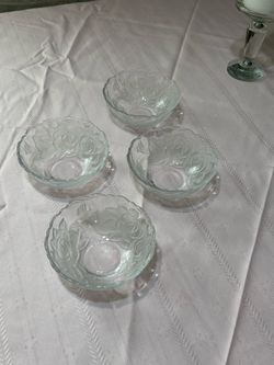 Clear Glass bowls