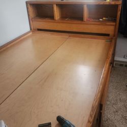 Bed Frame Size Full Solid Oak