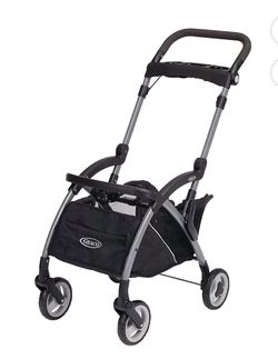 Graco Snugrider Elite Infant Car Seat Frame and Baby Stroller, Black, 15.77 lb.