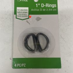 Dritz 1” D-Rings 
