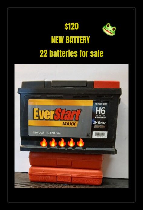New BATTERY AUTOMOTIVE 22 More