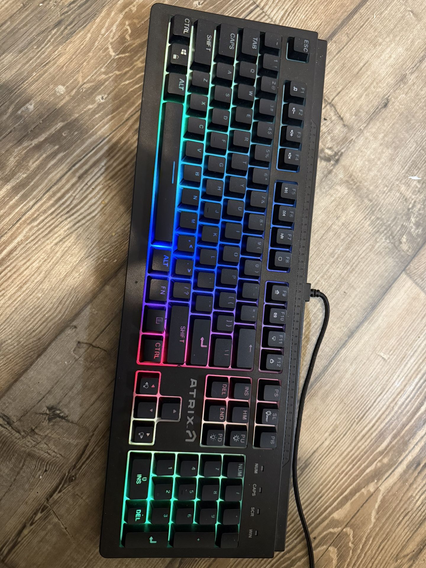 Atrix gaming keyboard for console,pc, etc