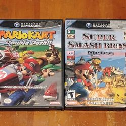 Mario Kart Double Dash and Super Smash Bros MELEE GameCube Tested