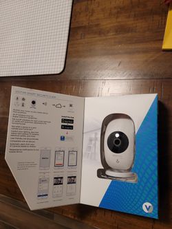 Vivitar Single Pack IPC-113 1080p Full HD Wi-Fi Smart IP Camera with Wide Angle Lens, White