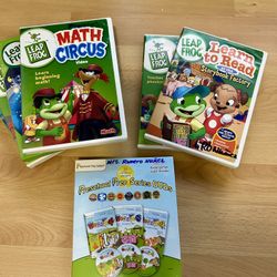 Leap Frog Literacy DVD Collection. Teach Your Child To Read! 