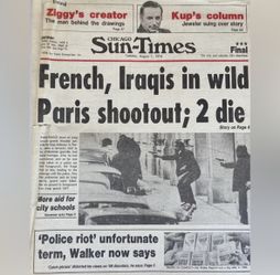 Newspapers Chicago Tribune, Sun-Times Yaer 1978