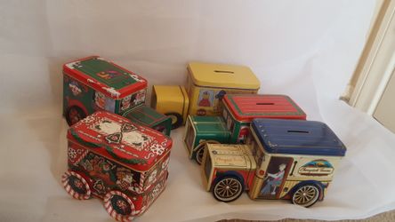 Tin Coin Banks