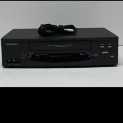 Daewoo VCR / Hi-fi Stereo System 