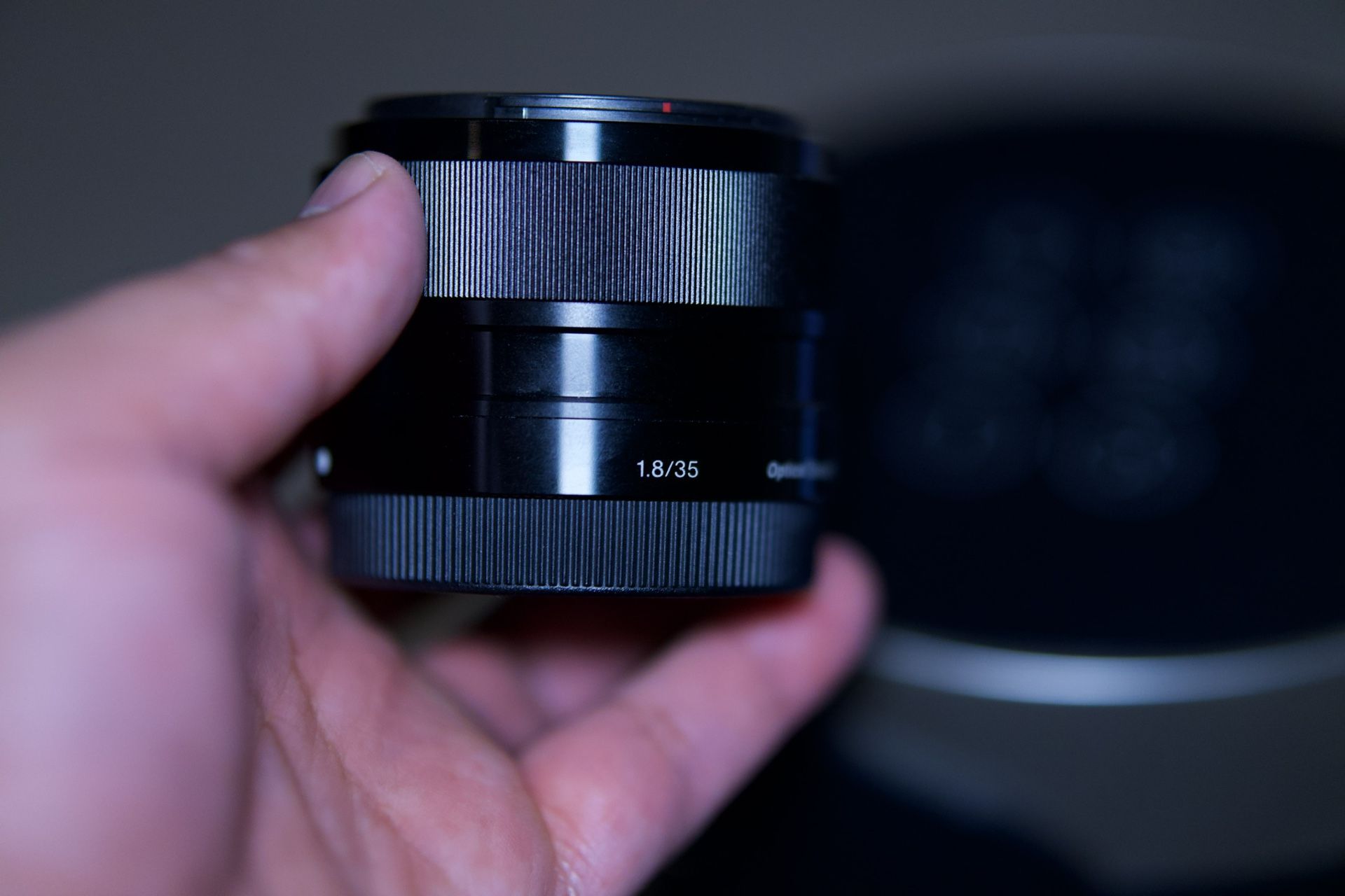 Sony 35mm F1.8 OSS. 