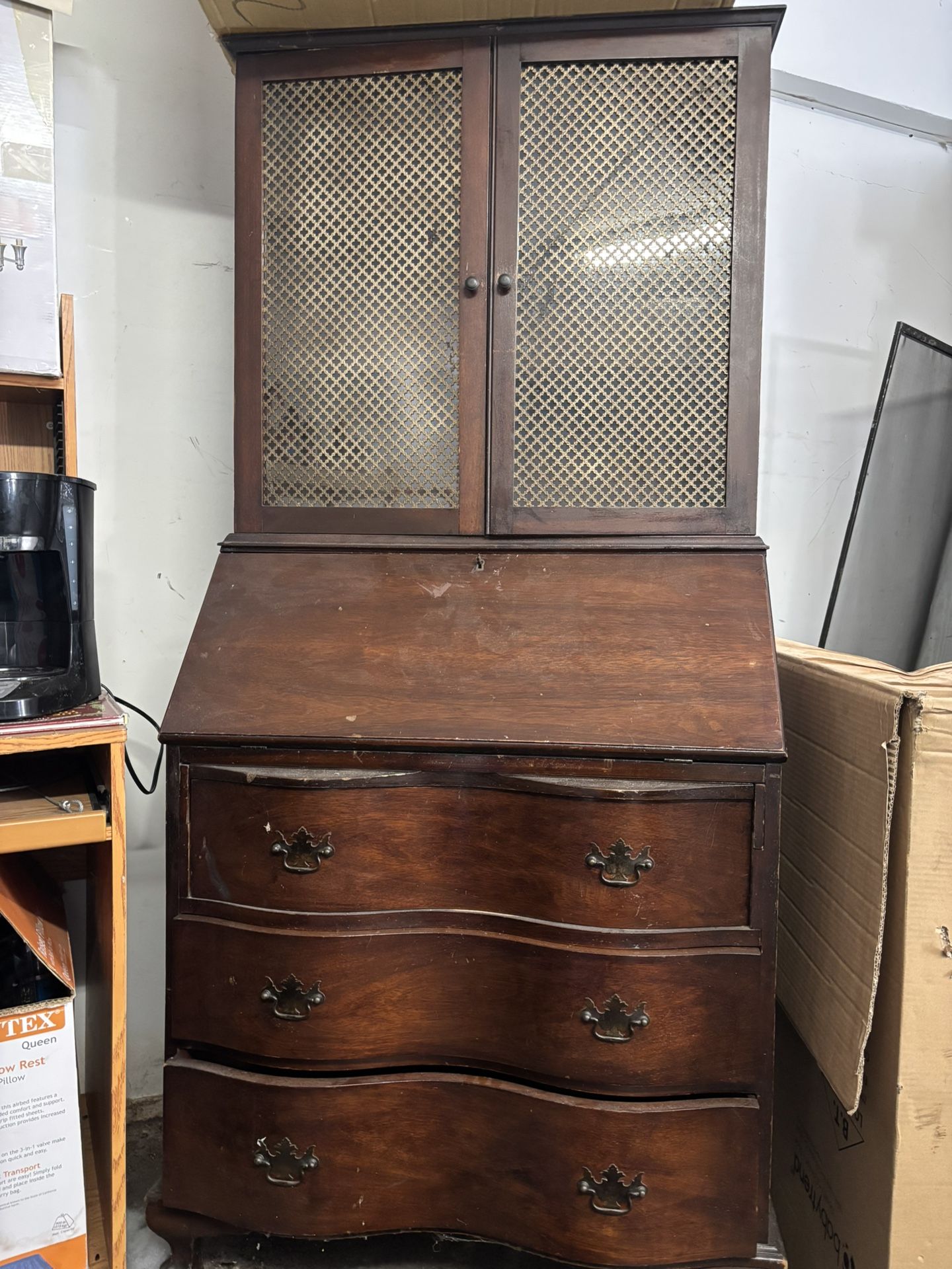 Colonial Revival Secretary Desk