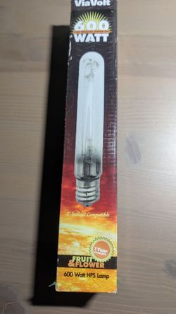 ViaVolt 600W HPS Grow Light Lamp