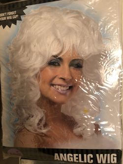 White Angelic wig