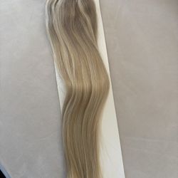 14 Inch Human Hair Clip On Extension 