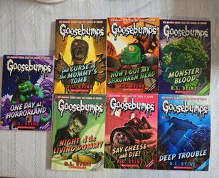 Goosebumps Books Set