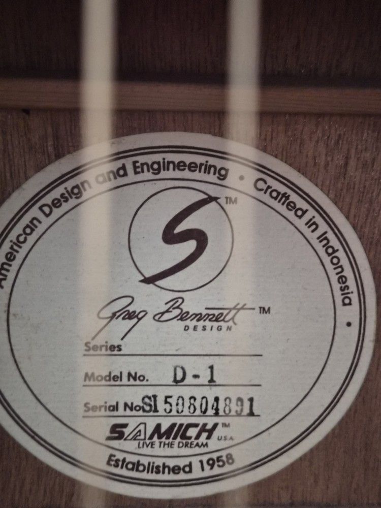 Greg Bebbett Guitar