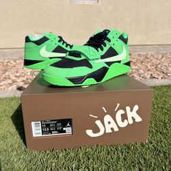 Air Jordan CJ1 T-Rexx Travis Scott Green Spark NEW/SNKRS RECEIPT SIZE: 11 $260 FIRM!