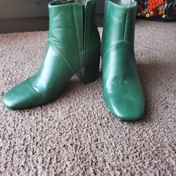 Womens Green Boots
