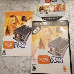 Eye Toy Play - Sony Playstation 2 PS 2 video game CIB