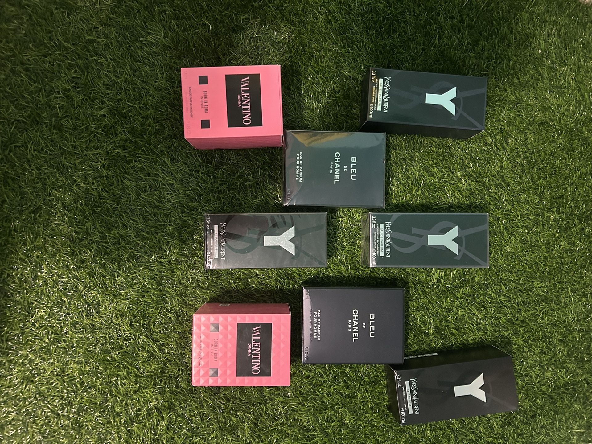 Colognes Valentino, Ysl And Chanel