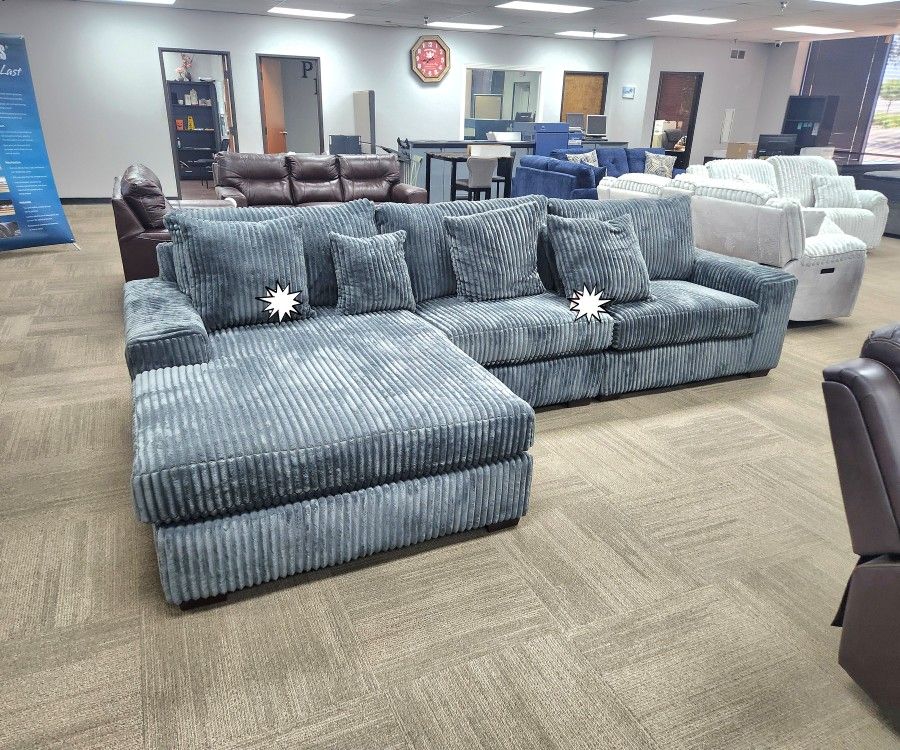 Fabric Livingroom Furniture Sectional Couches Sofa Sets Only $49 Down