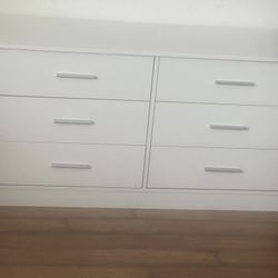 Amazon white 6 drawers dresser 