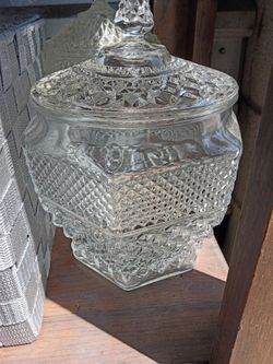 vintage Anchor Hocking "Wexford" pattern .