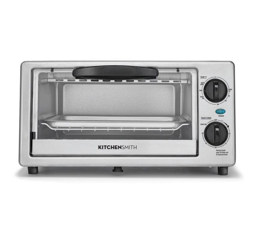 KitchenSmith by Bella Toaster Oven -Stainless Steel