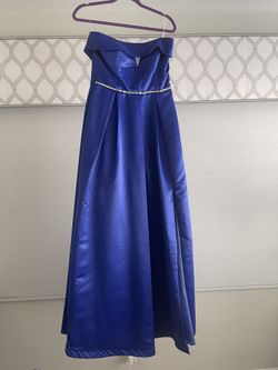 Royal Blue Elegant Dress 