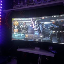 Sceptre 30-inch Curved Gaming Monitor 21:9 2560x1080 Ultra Wide/ Slim HDMI DisplayPort up to 200Hz Build-in Speakers, Metal Black (C305B-200UN1)