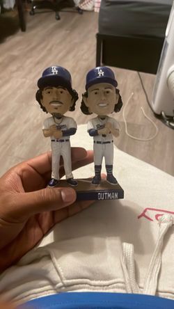 James outman and Miguel Vargas bobble head