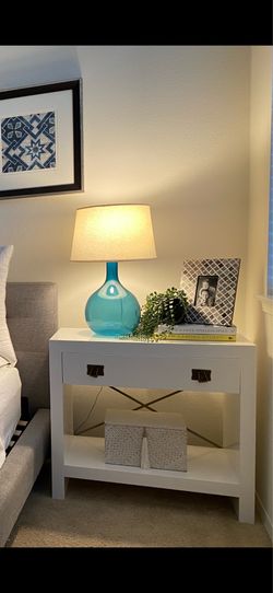 Nightstands White Acrylic