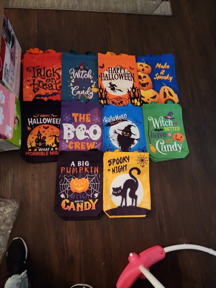 Trick Or Treat Cloth Bags