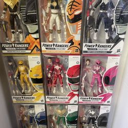 Power Rangers Lightning Collection Mighty Morphin Complete Team!