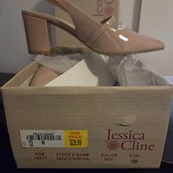 Ladies Block Heel Shoes (NEW)