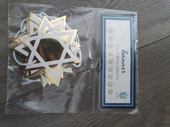Hanukkah Star of David Banner Garland