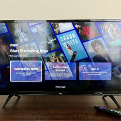 Lightly Used 32” Smart HD RokuTV