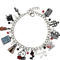 NEW! Phantom of the Opera Charm NECKLACE 24" (12 charms)
